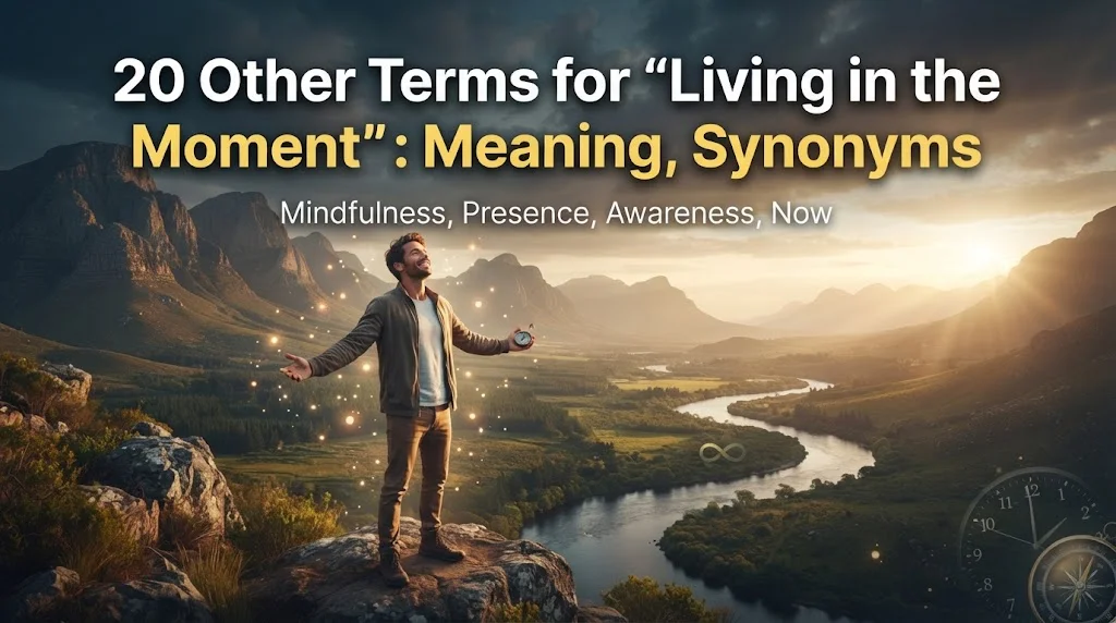 Other Terms for “Living in the Moment”: Meaning, Synonyms