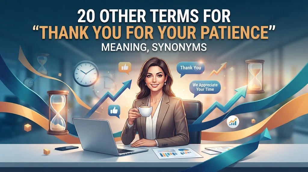 Other Terms For “Thank You for Your Patience”: Meaning, Synonyms